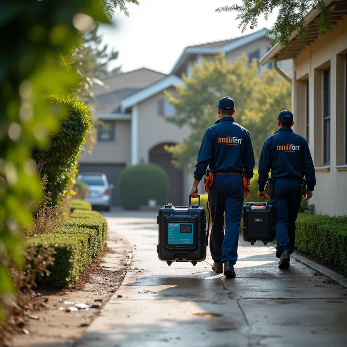 Water damage restoration response at a Felton Gables, Menlo Park property