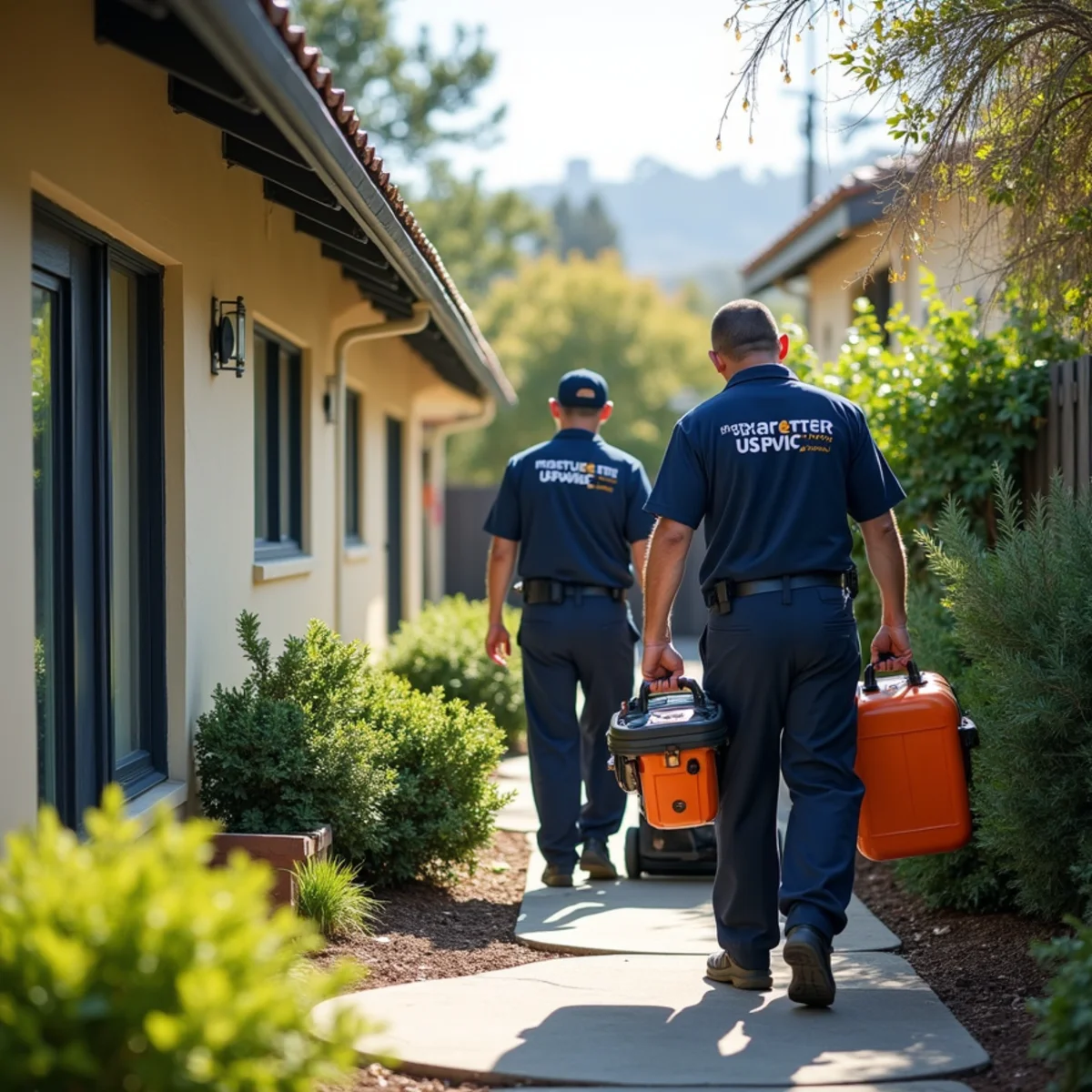 Water damage restoration response at a Suburban Park / Lorelei Manor, Menlo Park property