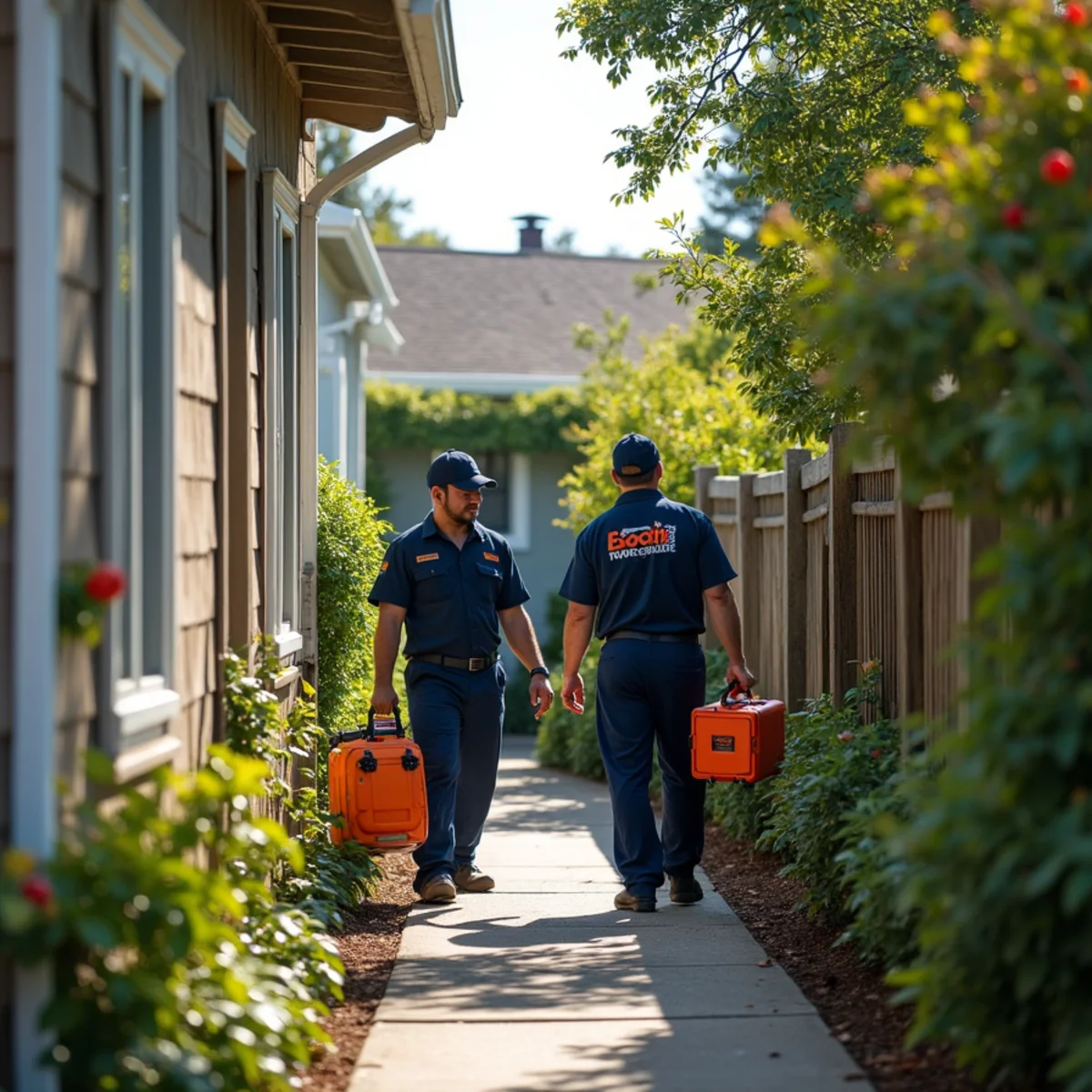 Water damage restoration response at a Crescent Park, Palo Alto property