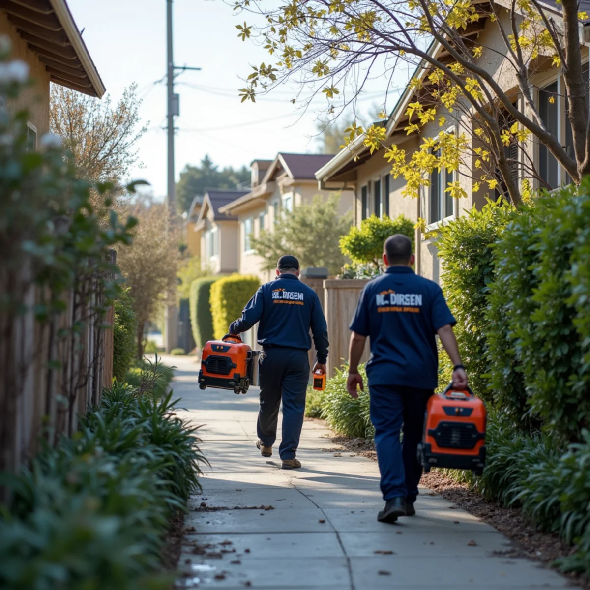 Water damage restoration response at a Centennial, Redwood City property