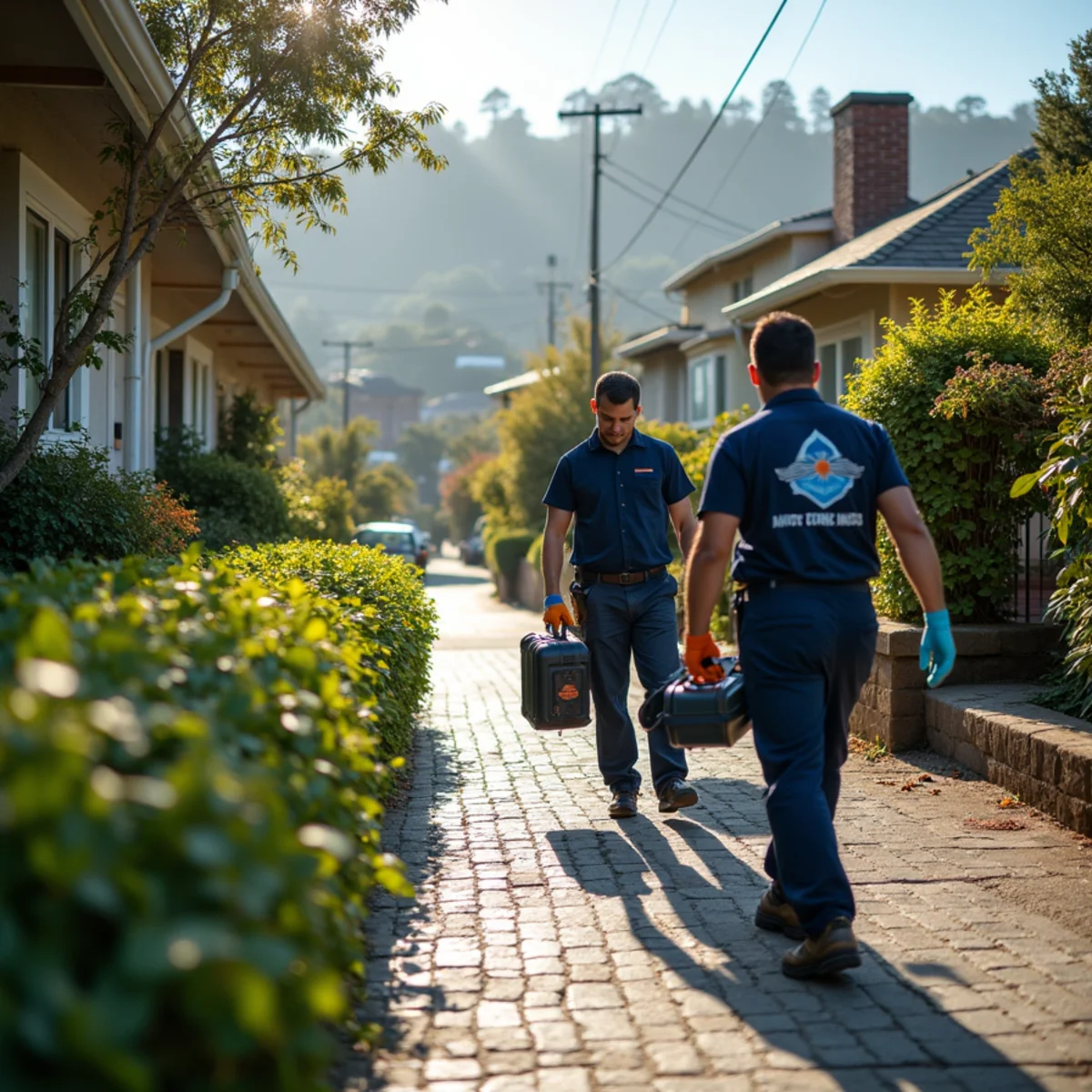 Water damage restoration response at a Beverly Terrace, San Carlos property