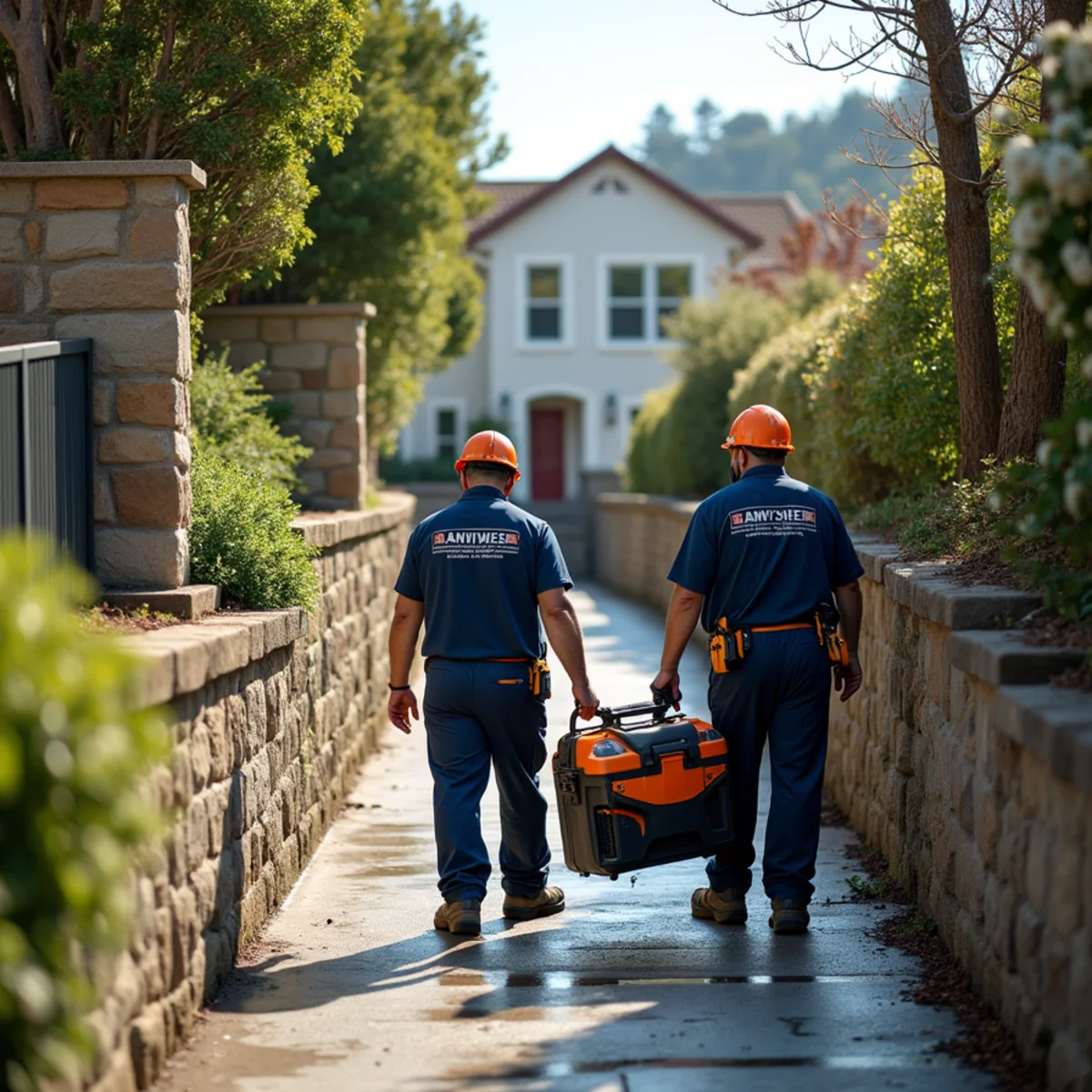Water damage restoration response at a Brittan Heights, San Carlos property