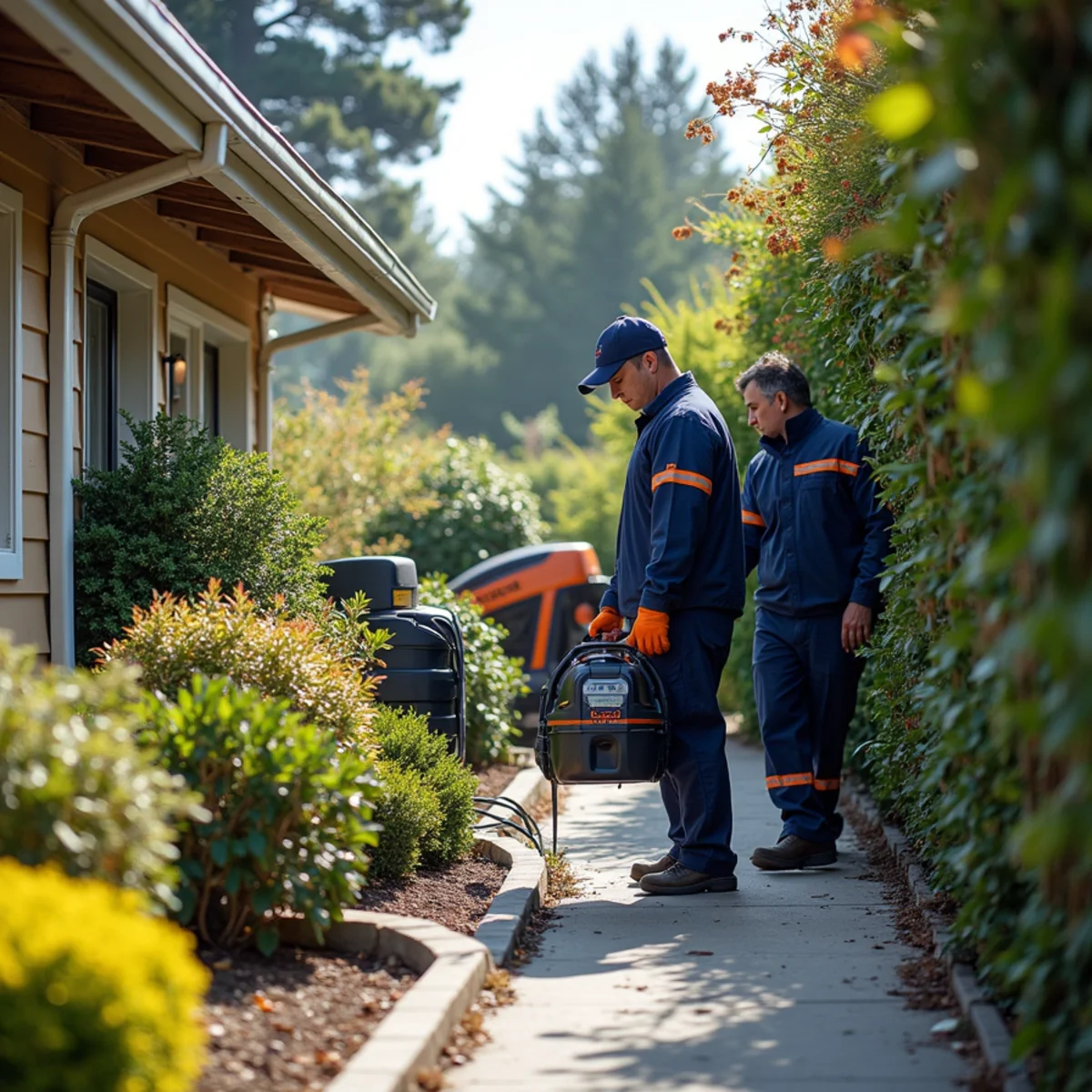 Water damage restoration response at a Devonshire / Devonshire Canyon, San Carlos property