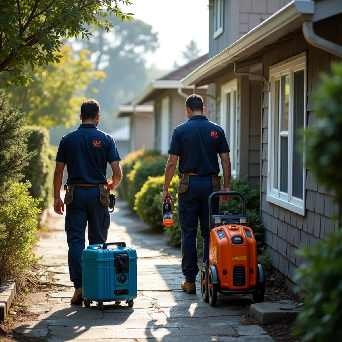 Water damage restoration response at a White Oaks, San Carlos property