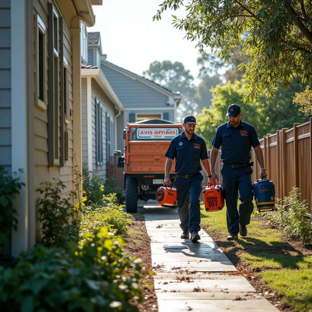 Water damage restoration response at a San Mateo Park, San Mateo property