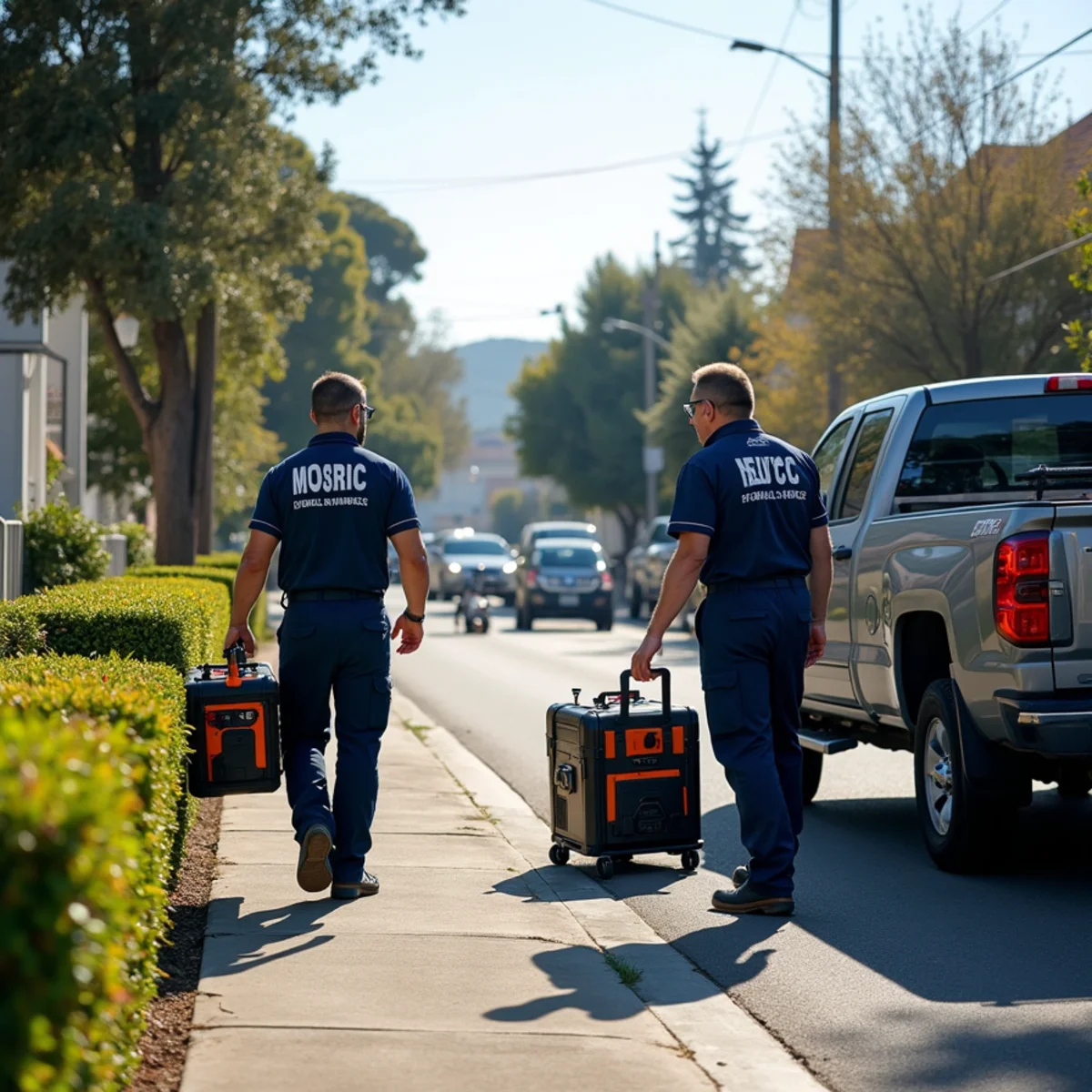 Water damage restoration response at a Colma, California property