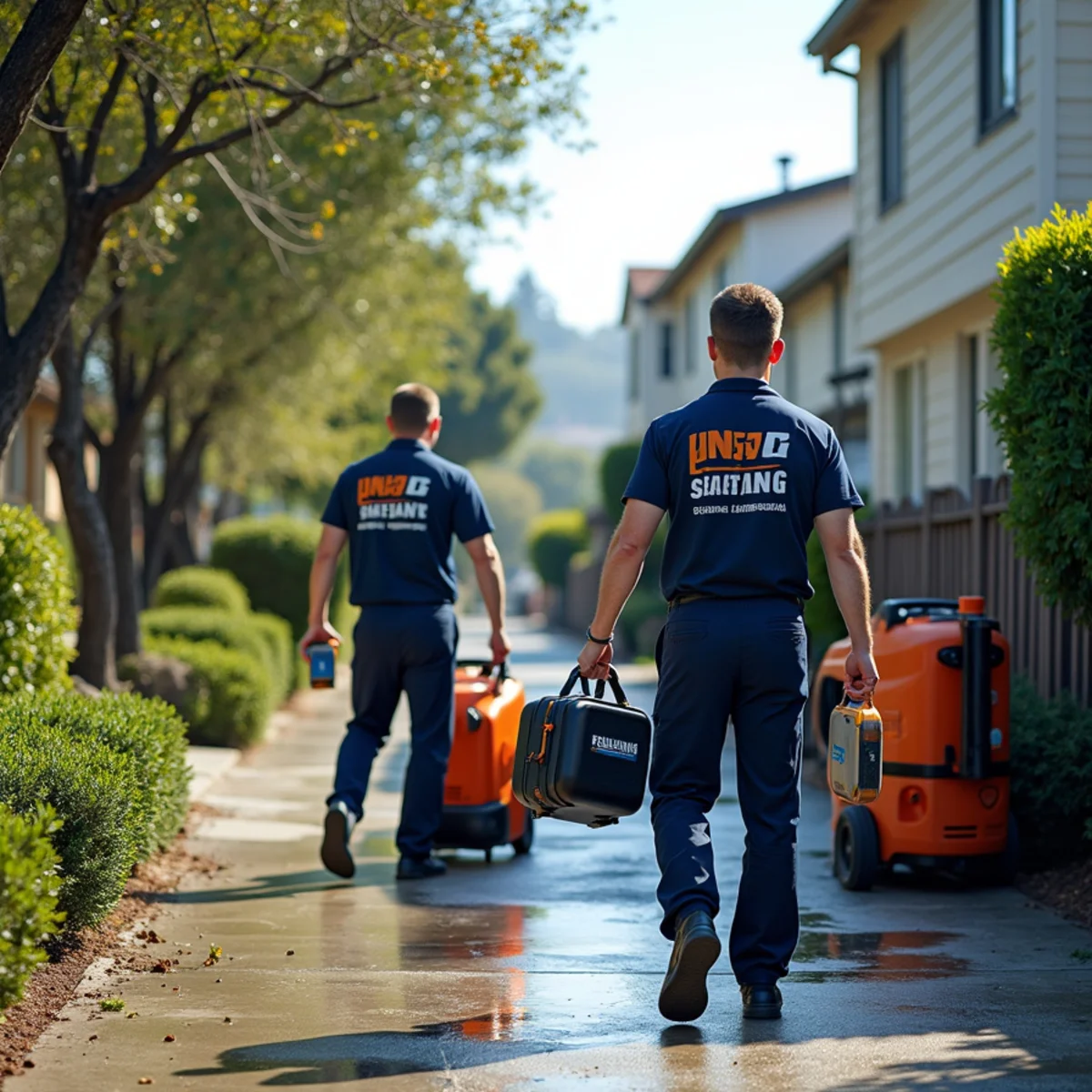 Water damage restoration response at a North Fair Oaks, California property